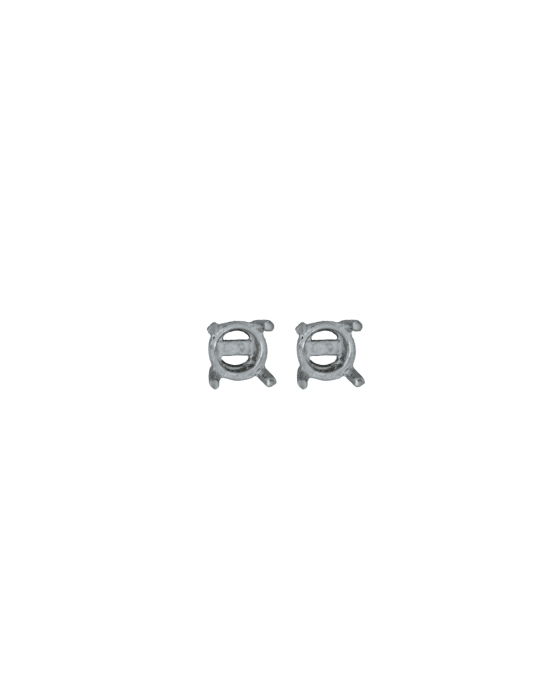 18CT W/G TRAD EAR MOUNT 20pt